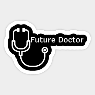 Future Dogtor Shirt Sticker